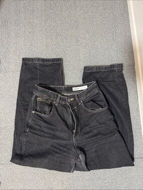Jeans with Contrast Stitching